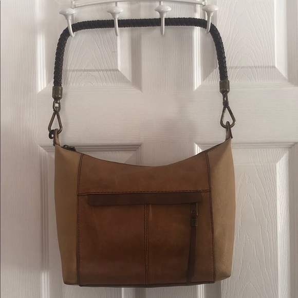 The Sak Multi-Color Brown Leather Shoulder Bag - Picture 3 of 15